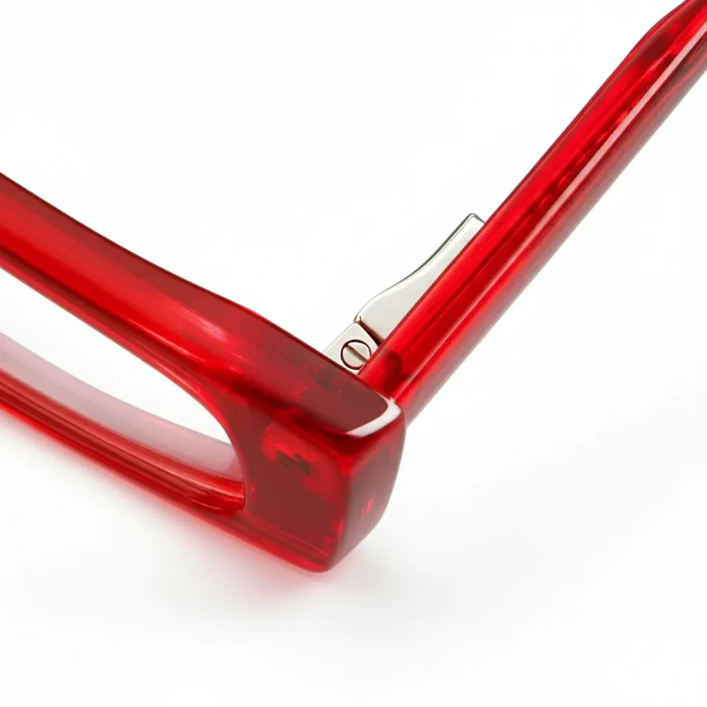 Retro Irregular Acetate Eyeglass Frames - Optical Prescription Glasses