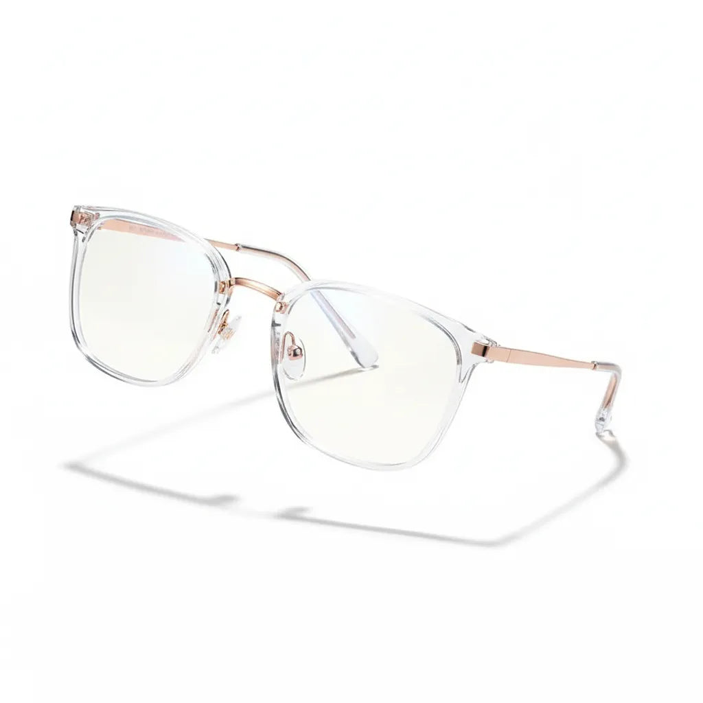 Retro Square Round TR90 Optical Prescription Glasses Frame for Women