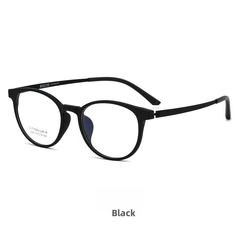 Ultra Light Retro Round Optical Eyeglass Frame for Women