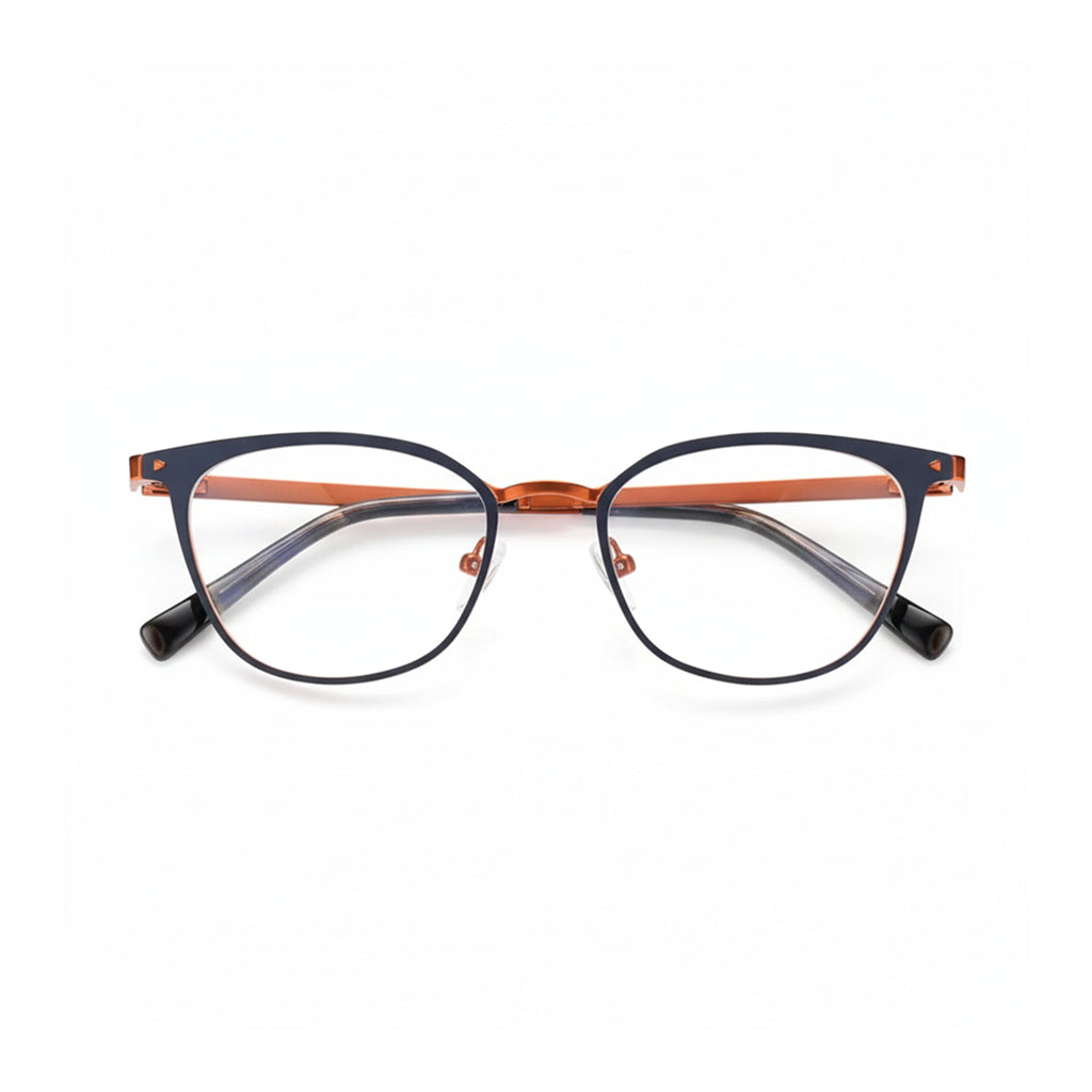Ultra Light Metal Cat Eye Eyeglass Frame GL8850