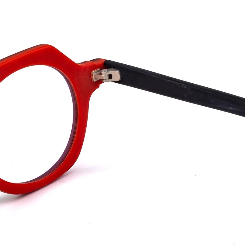 Retro Multi-Border Blue Light Blocking Eyeglasses HL56025