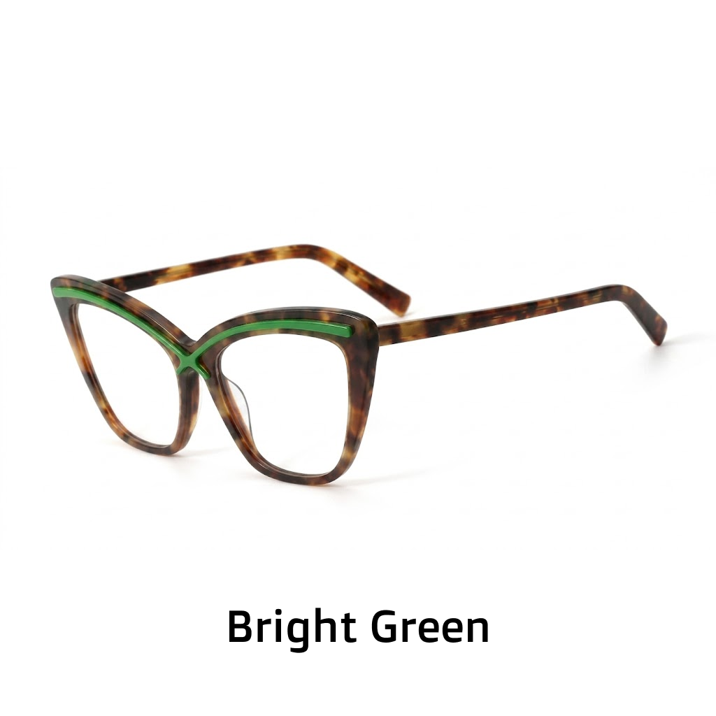 Cat Eye Square Optical Glasses Frame