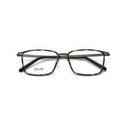 Ultra Light Titanium Eyeglass Frame - Business Square Optical Glasses 2602