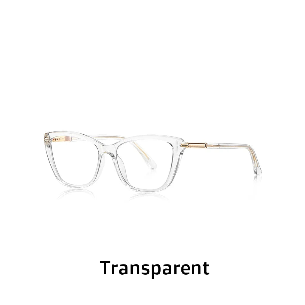 TR90 Cat Eye Eyeglasses - Anti Blue Light Prescription Frames