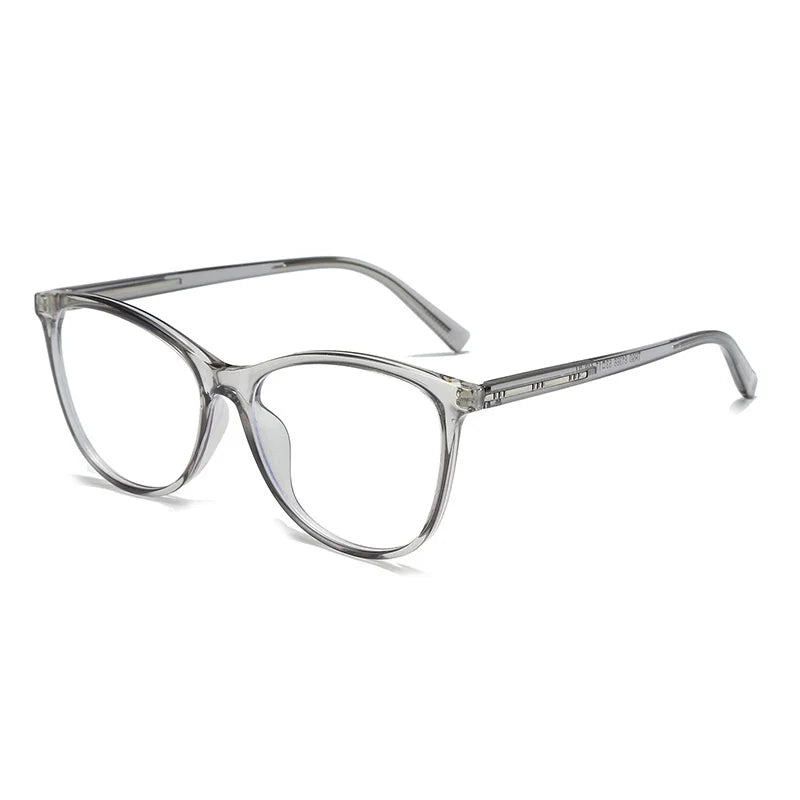 TR Cat Eye Eyeglass Frame - Anti Blue Light Optical Prescription Glasses