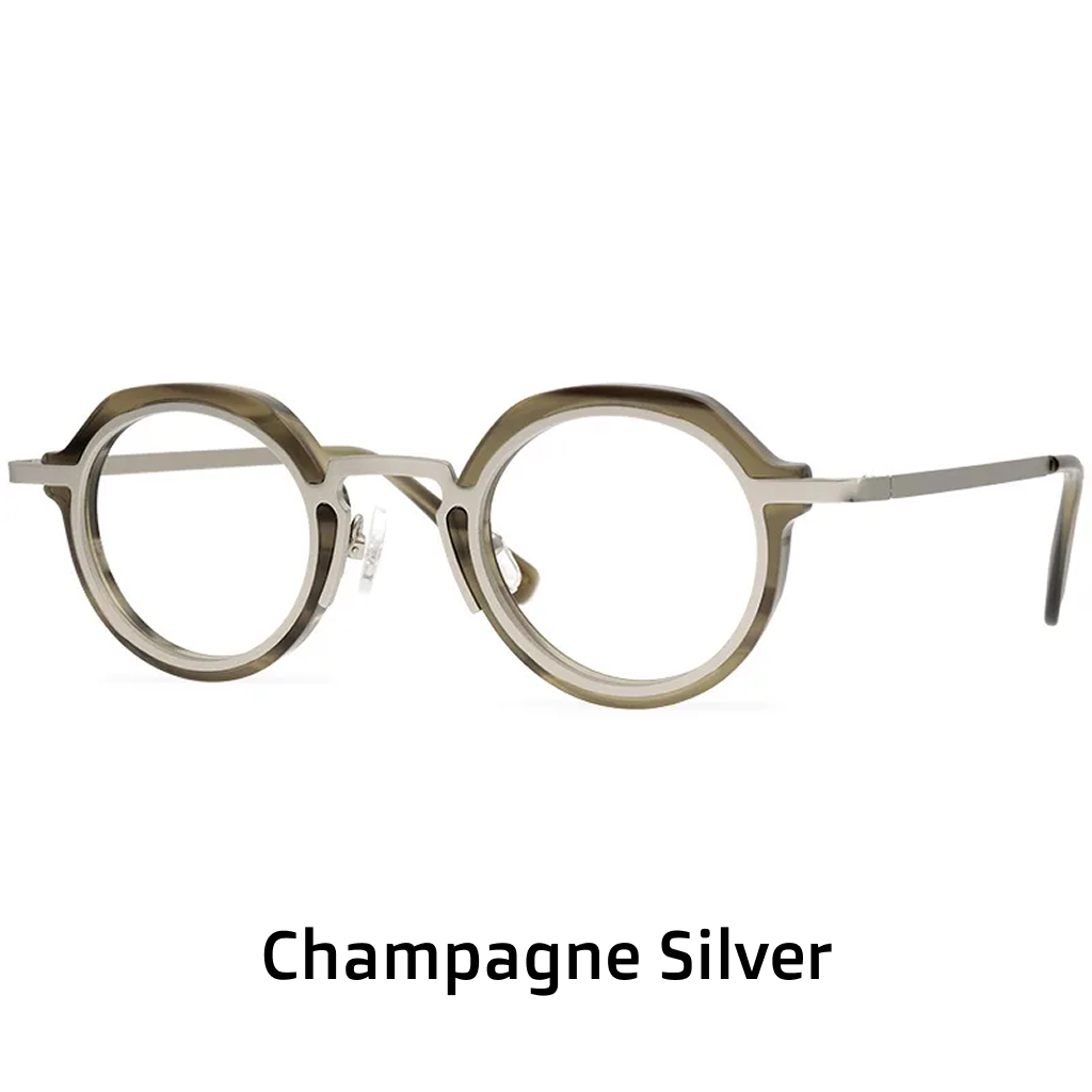 Acetate Oval Prescription Eyeglasses Frame