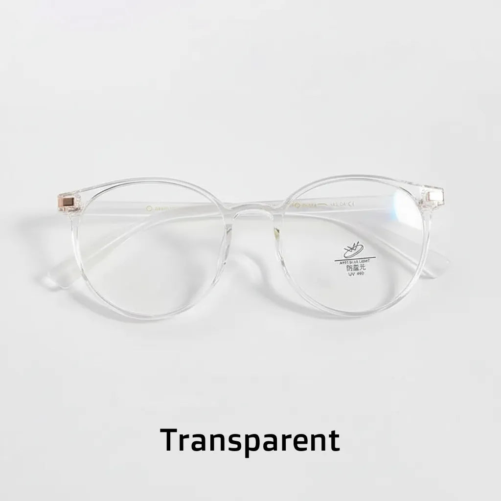 TR90 Retro Round Blue Light Blocking Glasses