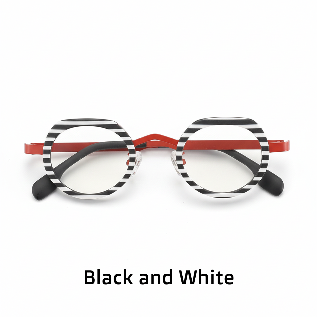 Ultralight Pure Titanium Cat Eye Oval Optical Frames