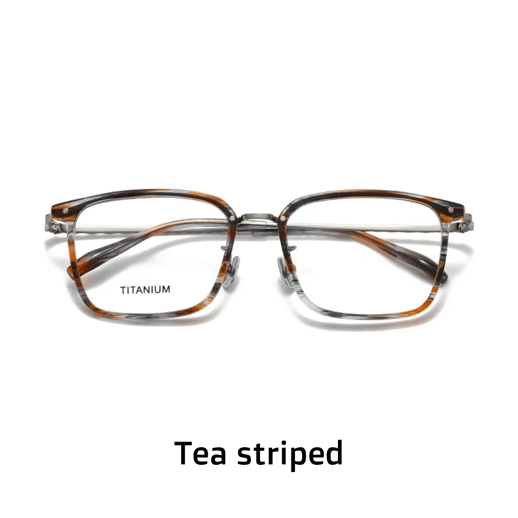 Titanium Rectangular Optical Eyeglass Frames