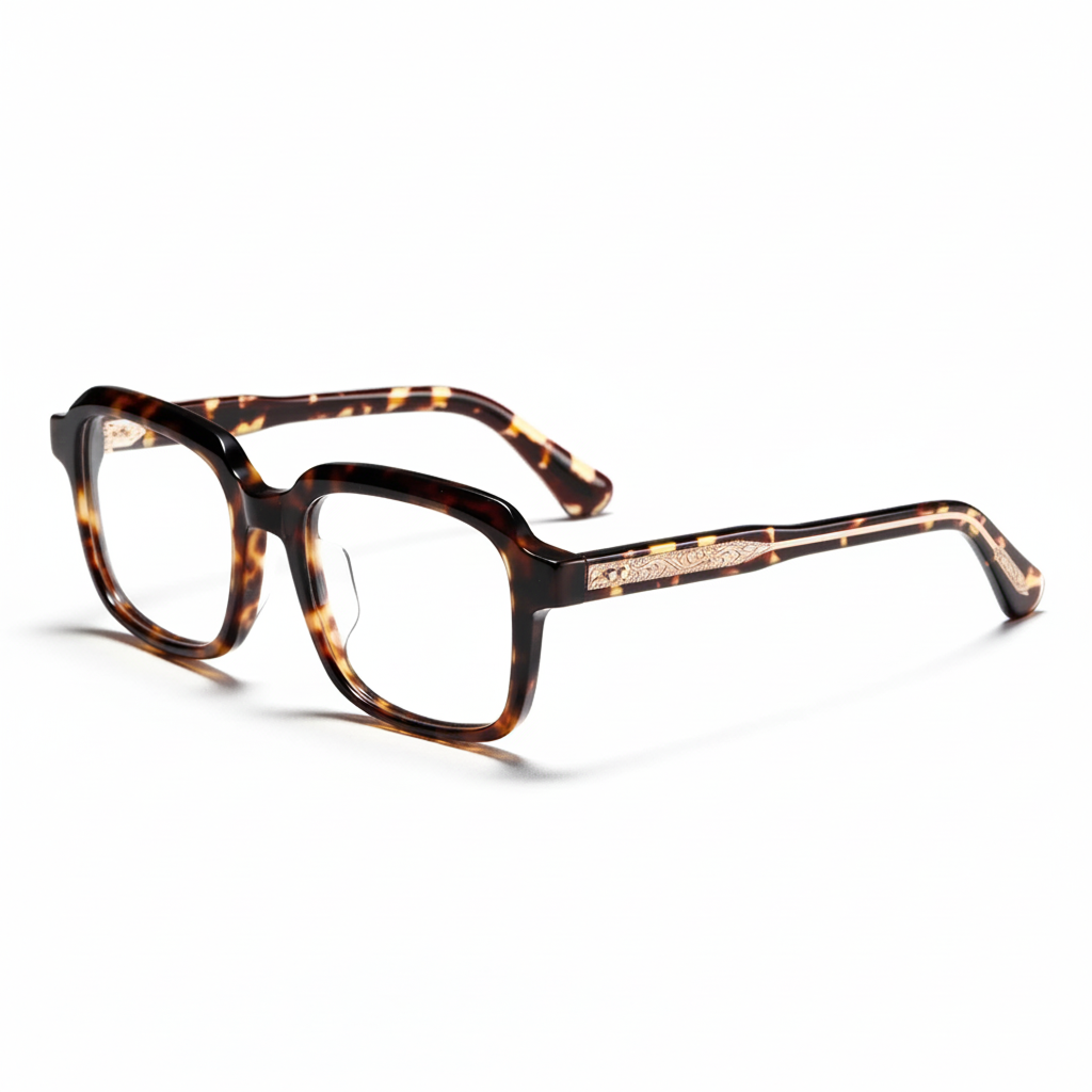 Acetate Square Optical Glasses Frame