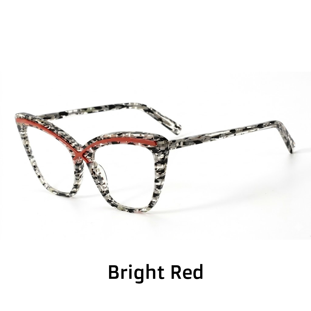 Cat Eye Square Optical Glasses Frame