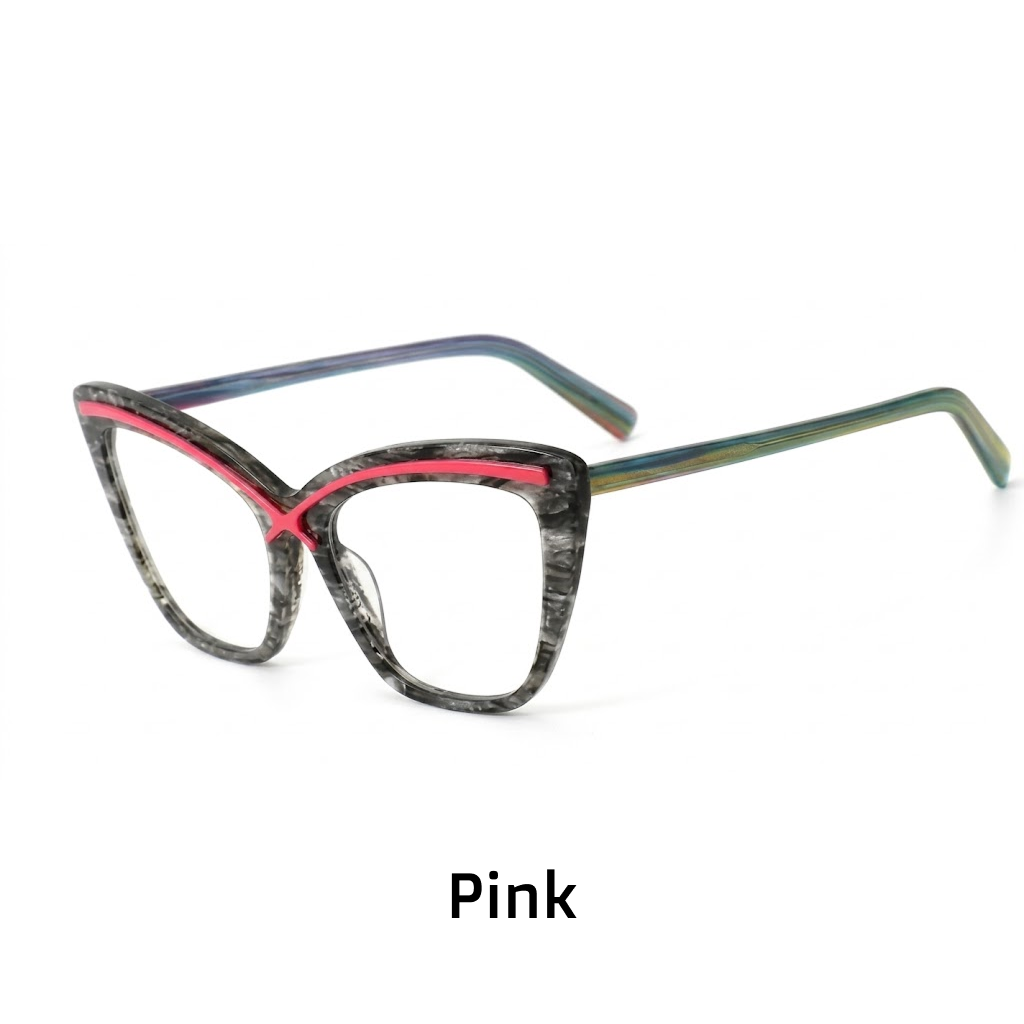 Cat Eye Square Optical Glasses Frame