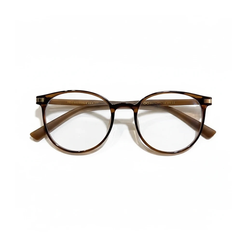 Ultra Light TR90 Retro Round Optical Glasses Frame - Model 30333