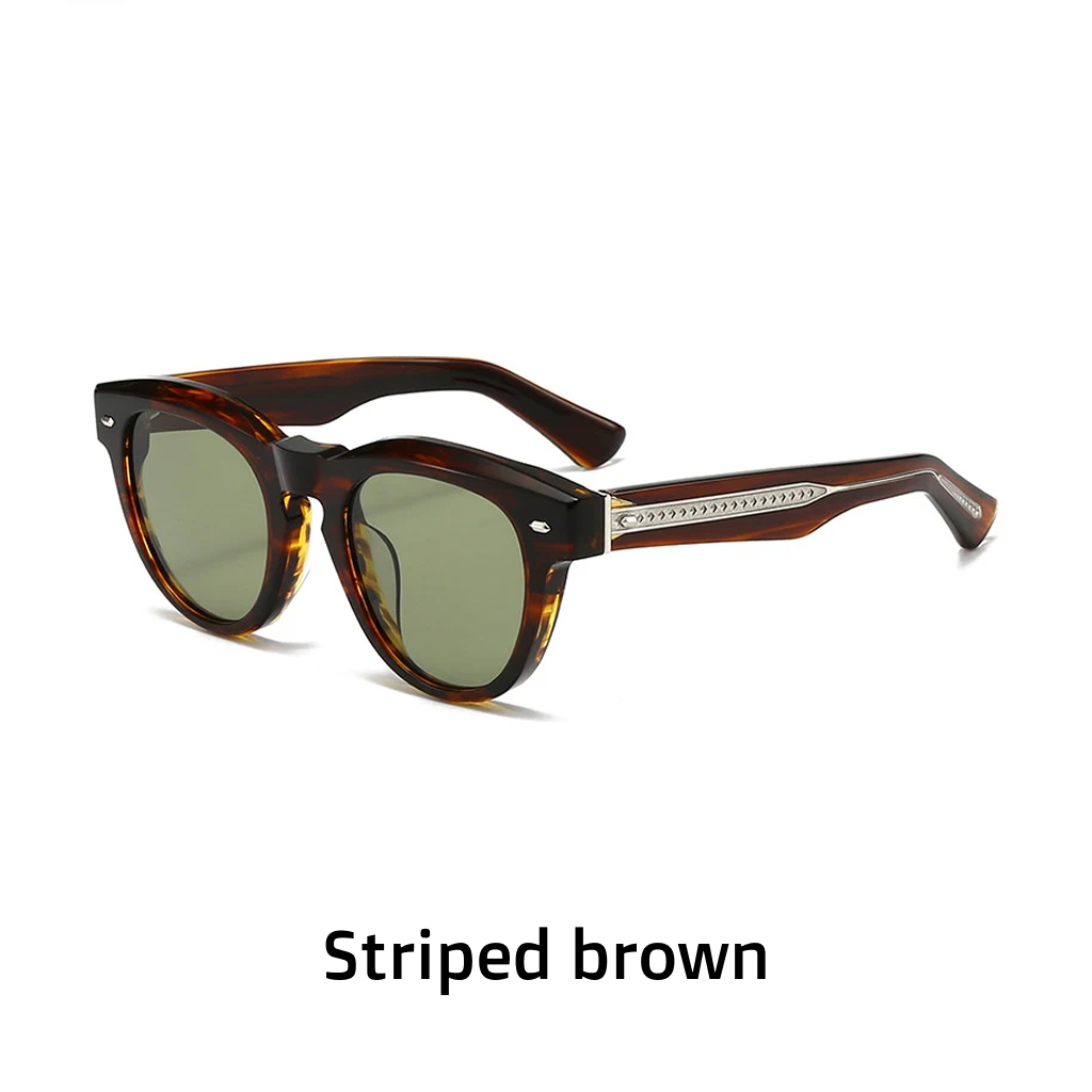 Rectangle Polarized Sunglasses – Large Frame UV400 Acetate Women's Sunglasses
