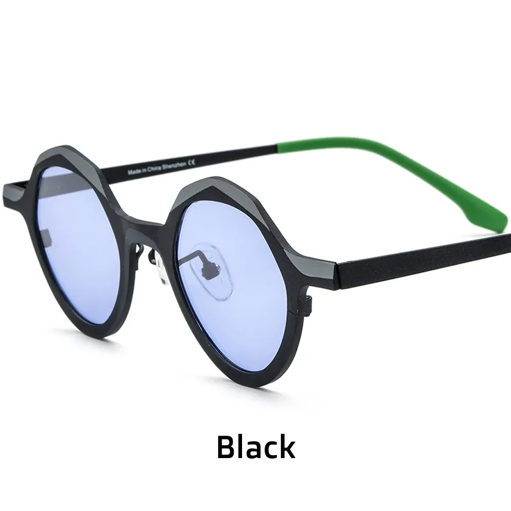 Titanium Cat Eye Polarized Sunglasses – UV400 Gradient Anti-Reflective Women
