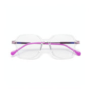 Kids Anti-Blue Light Glasses - Retro Multi-Sided Frame