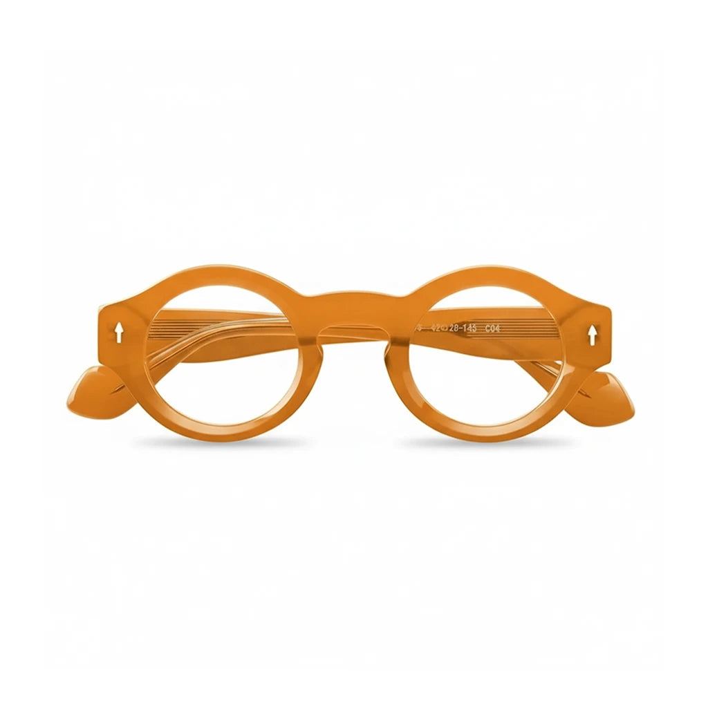 Retro Round Optical Eyeglass Frame - Unisex Prescription Glasses