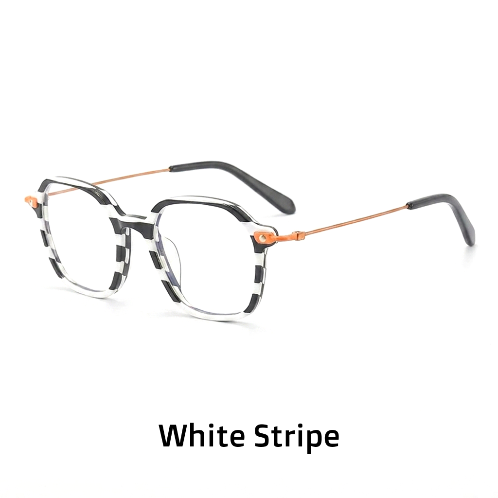Vintage Square Titanium Optical Frames