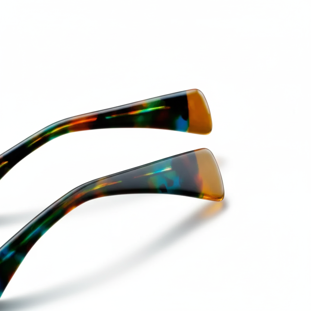 Retro Square Eyeglass Frame - Optical Prescription Glasses