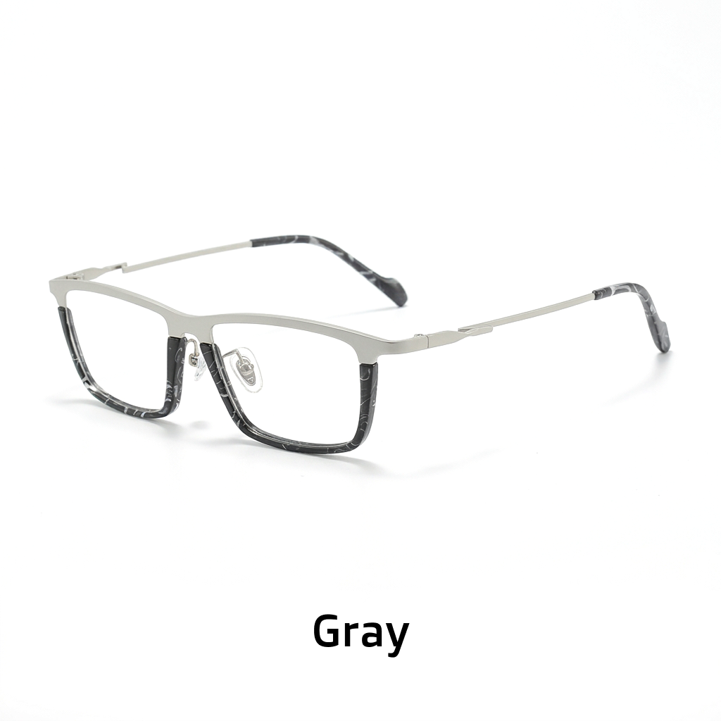 Patchwork-Quadrat-Titan-optische Brille