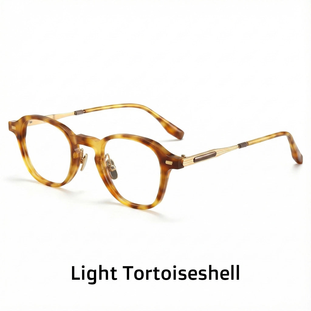 Round Pure Titanium Optical Glasses Frame BT55007