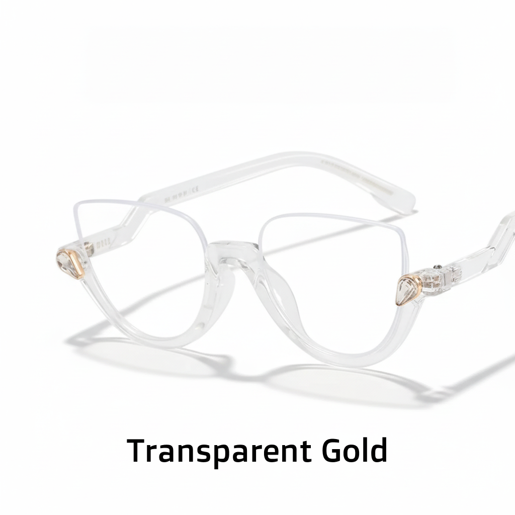 Women's Retro Cat Eye Optical Frames – Anti Blue Light