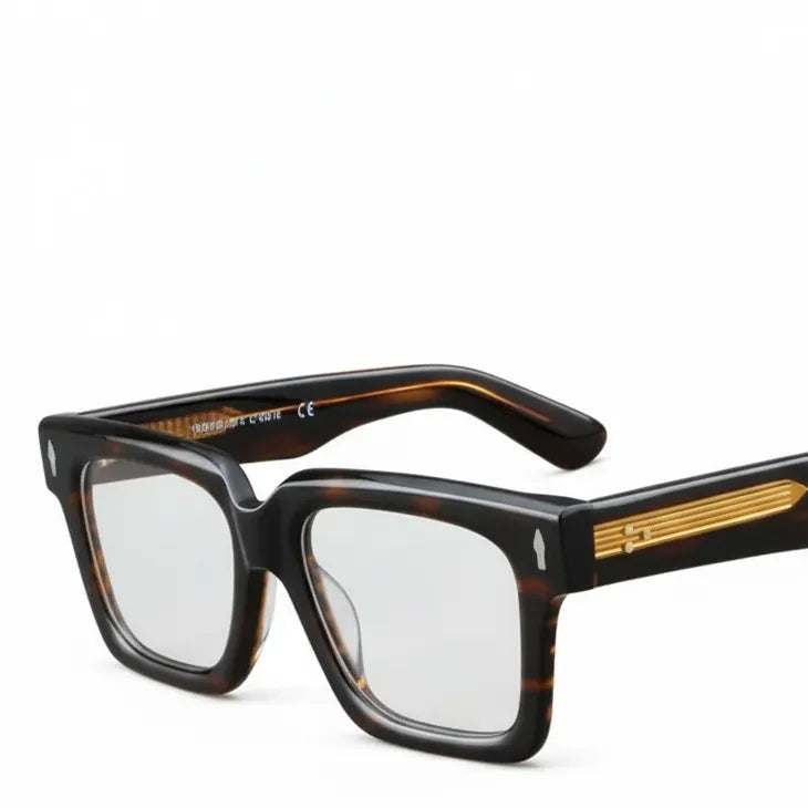 Retro Square Optical Prescription Frame - Model 23050