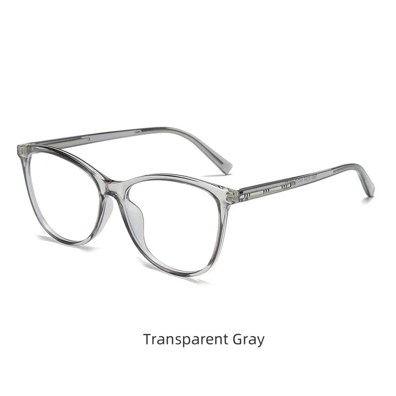TR Cat Eye Eyeglass Frame - Anti Blue Light Optical Prescription Glasses