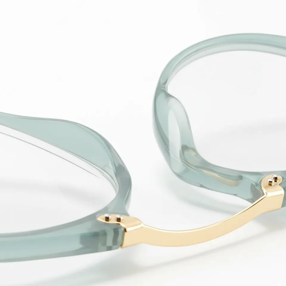 Retro Acetate Optical Frames - Unisex Prescription Eyeglasses LK0473