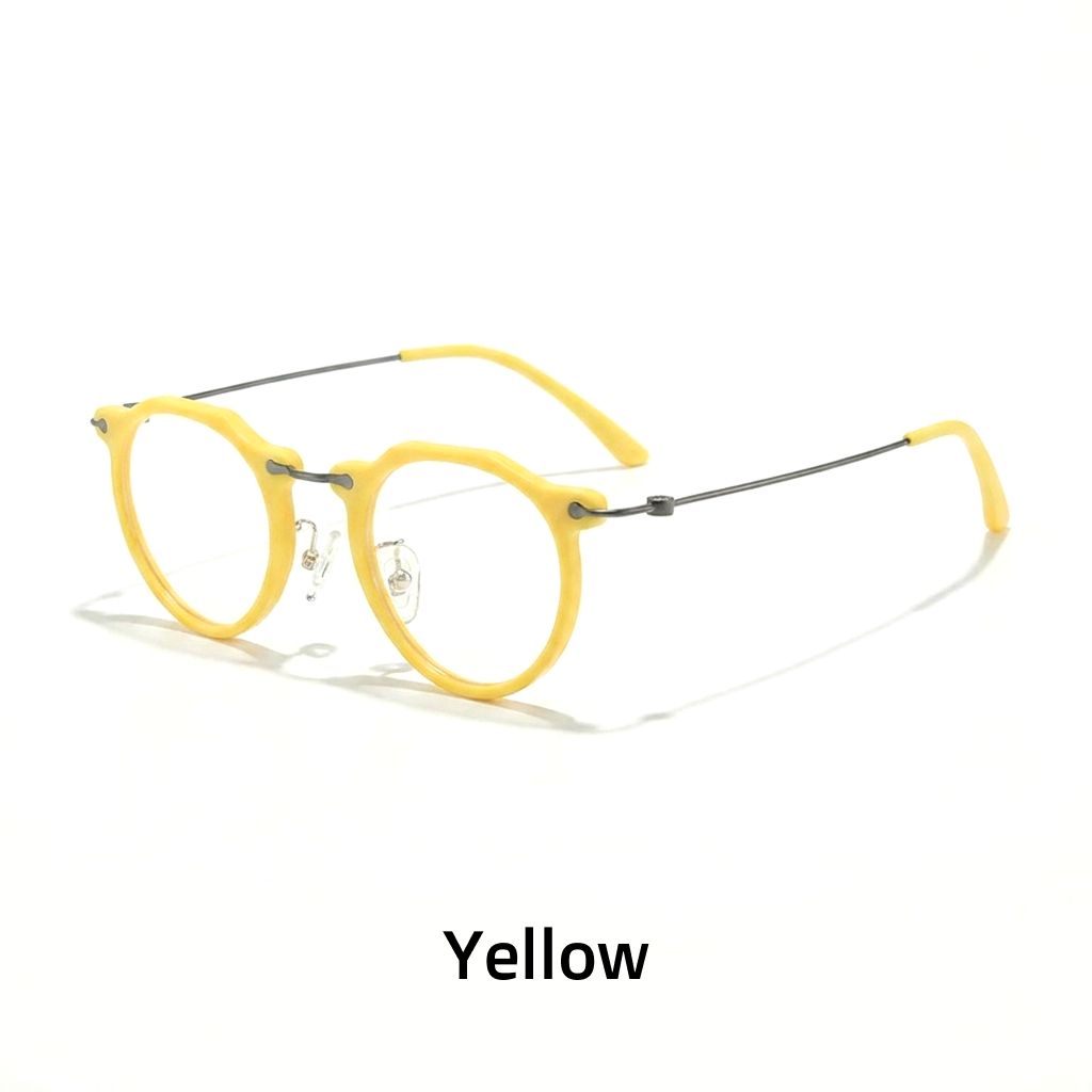 Titanium Round Optical Eyeglass Frames