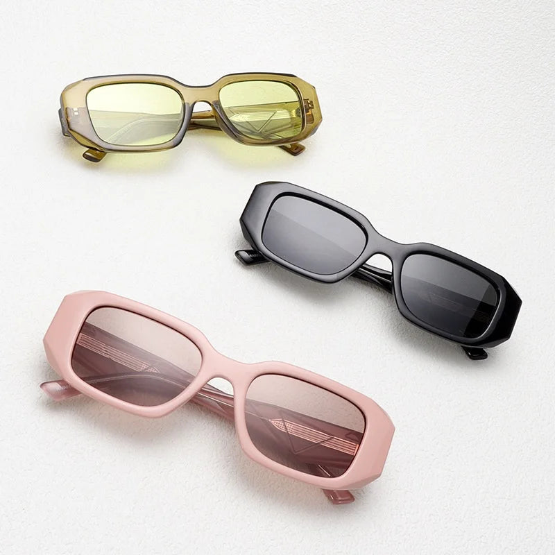 Ultra Light Oval Matte Sunglasses for Women - Model 9016