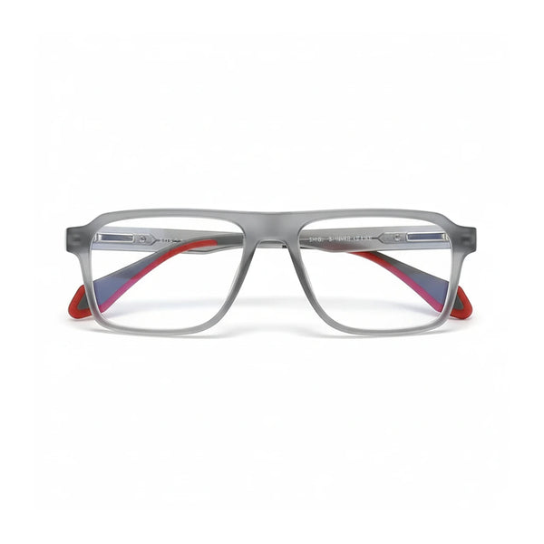 Ultra-Light Square Sports Cycling Eyeglass Frame - Optical Prescription Ready