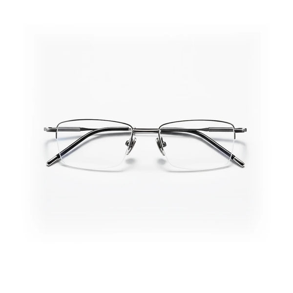 Ultra Light 8g Titanium Half-Frame Eyeglasses - Optical Prescription Frames