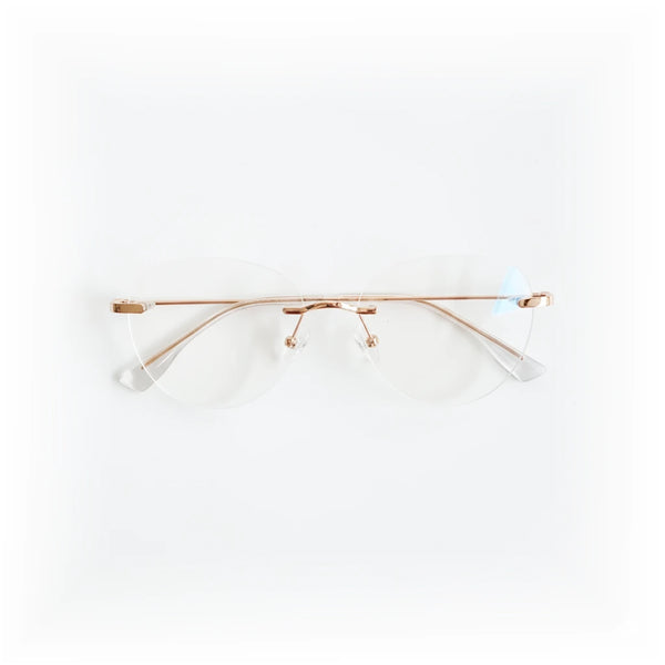 Ultra Light Frameless Anti-Blue Light Eyeglass Frame