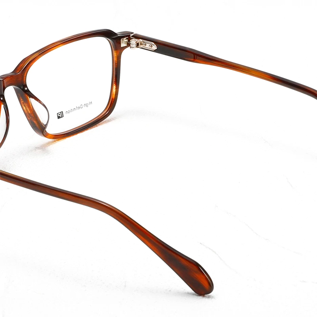 Quadratische optische Rahmen aus Acetat