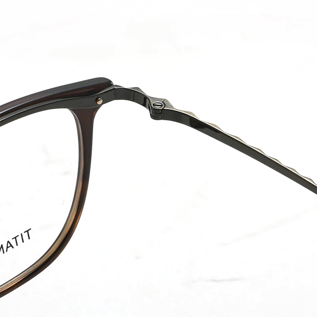 Titanium Round Eyeglass Frames – Unisex Optical