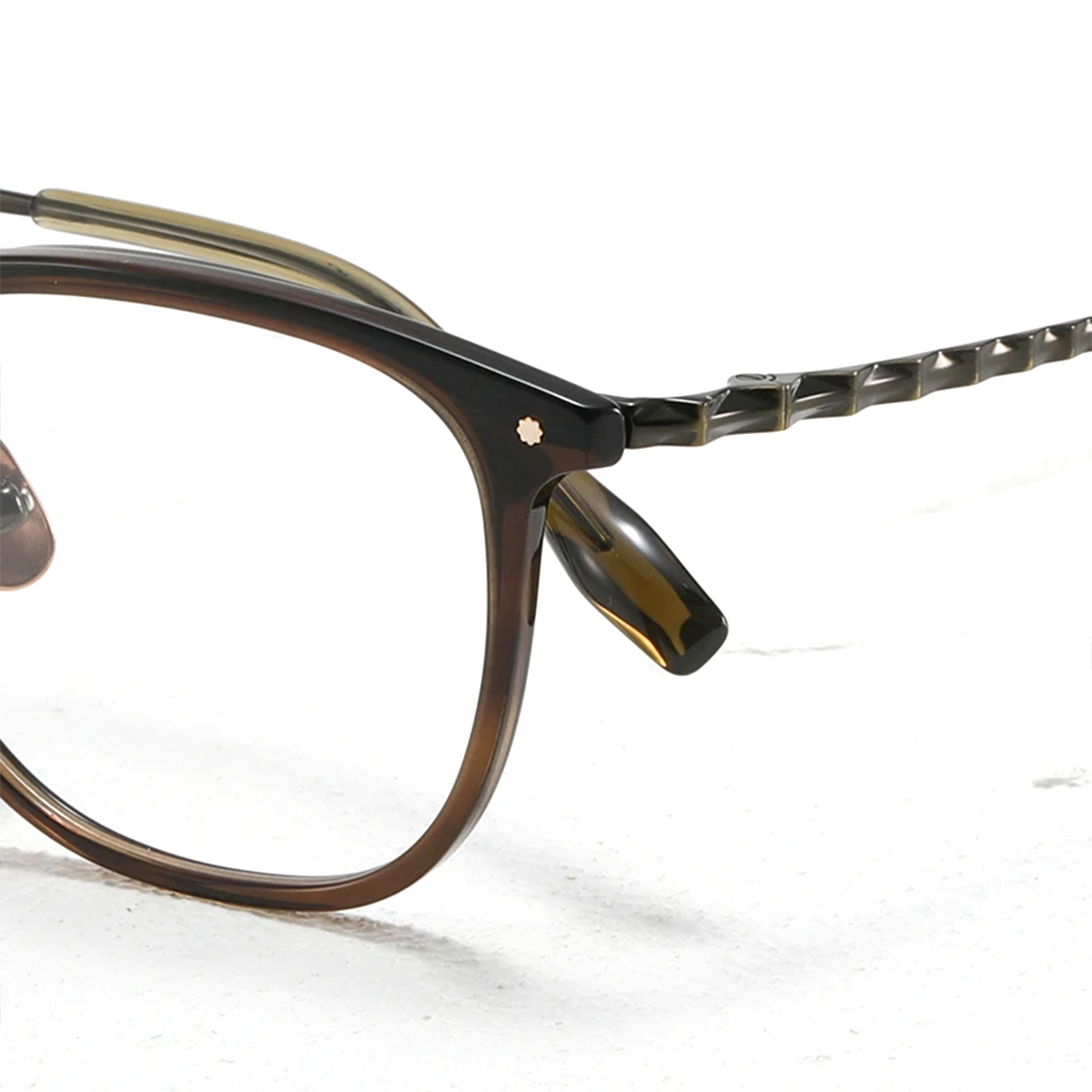 Titanium Round Eyeglass Frames – Unisex Optical