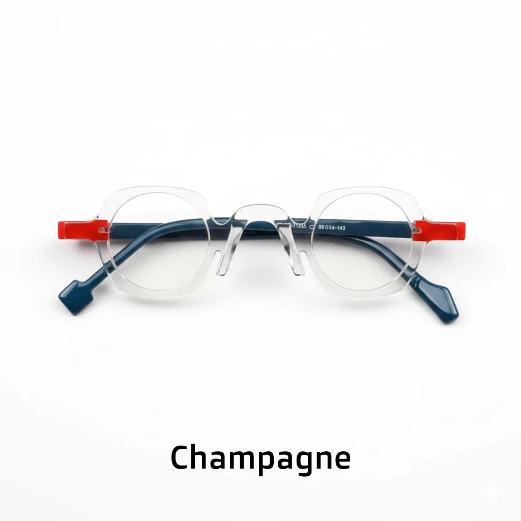 Retro Round Prescription Eyeglass Frames - Unisex