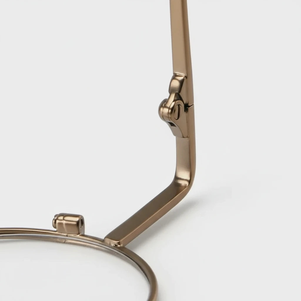 Pure Titanium Round Eyeglasses Frame - Anti-Blue Light Optical