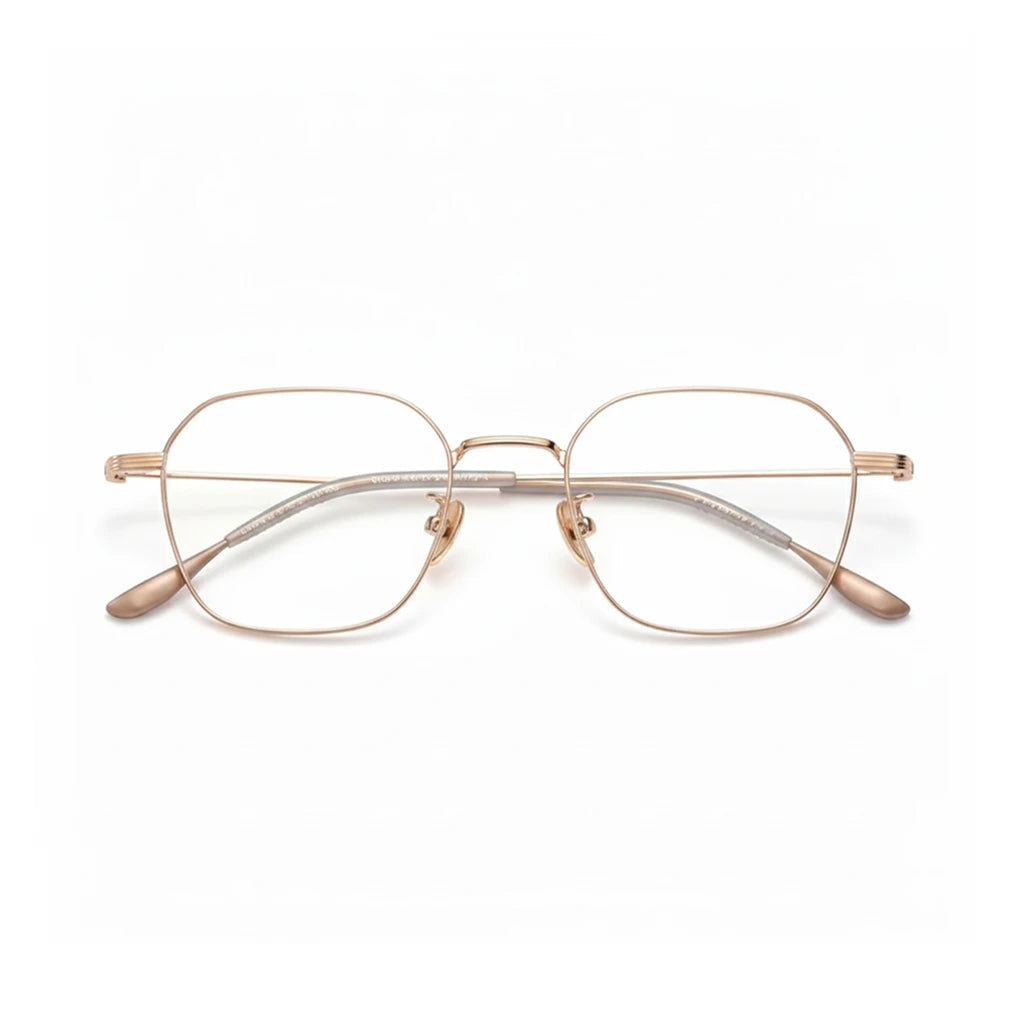 Ultra-Light Titanium Square Optical Glasses Frame