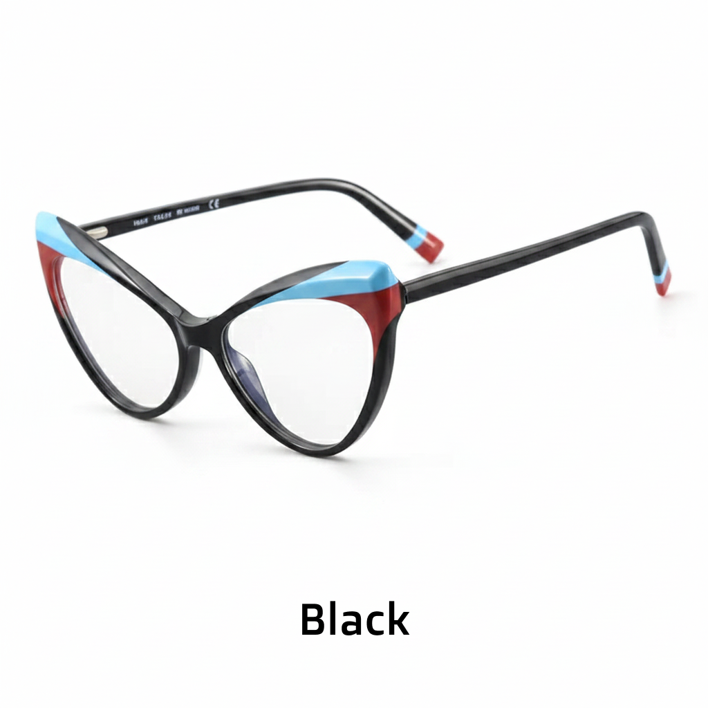 Cat-Eye Acetate Optical Frames