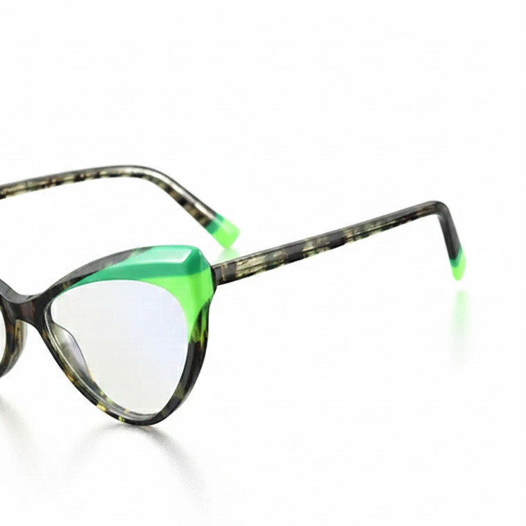 Cat-Eye Acetate Optical Frames