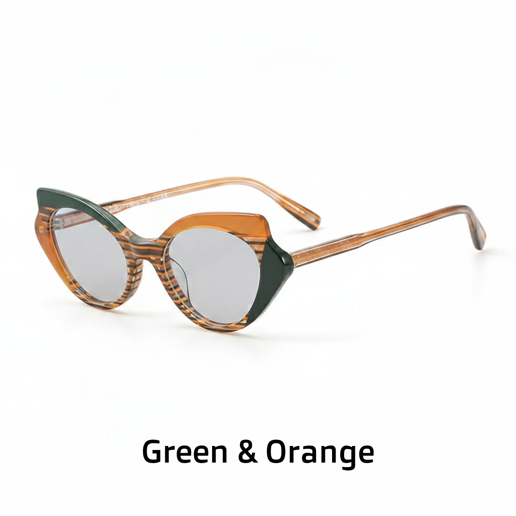 Retro-Cat-Eye-Acetat-Optikrahmen