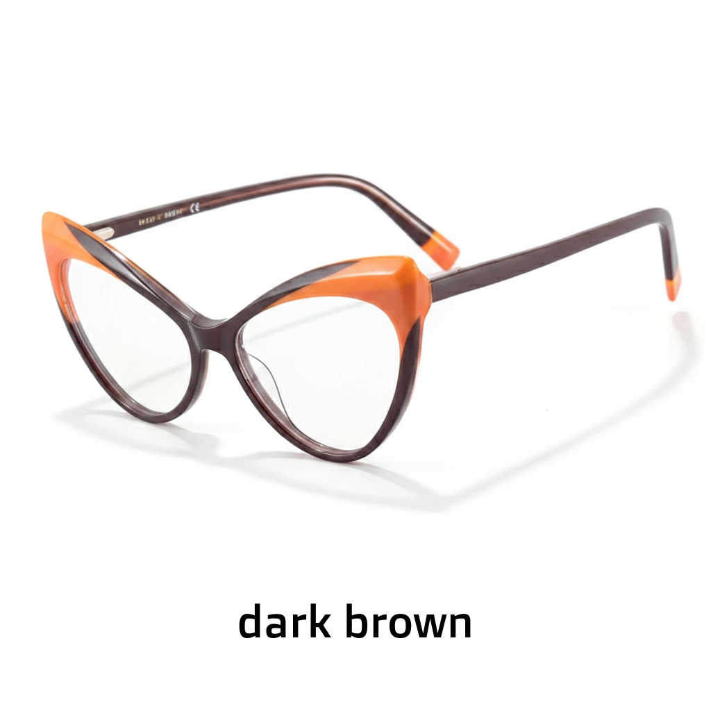Cat-Eye Acetate Optical Frames
