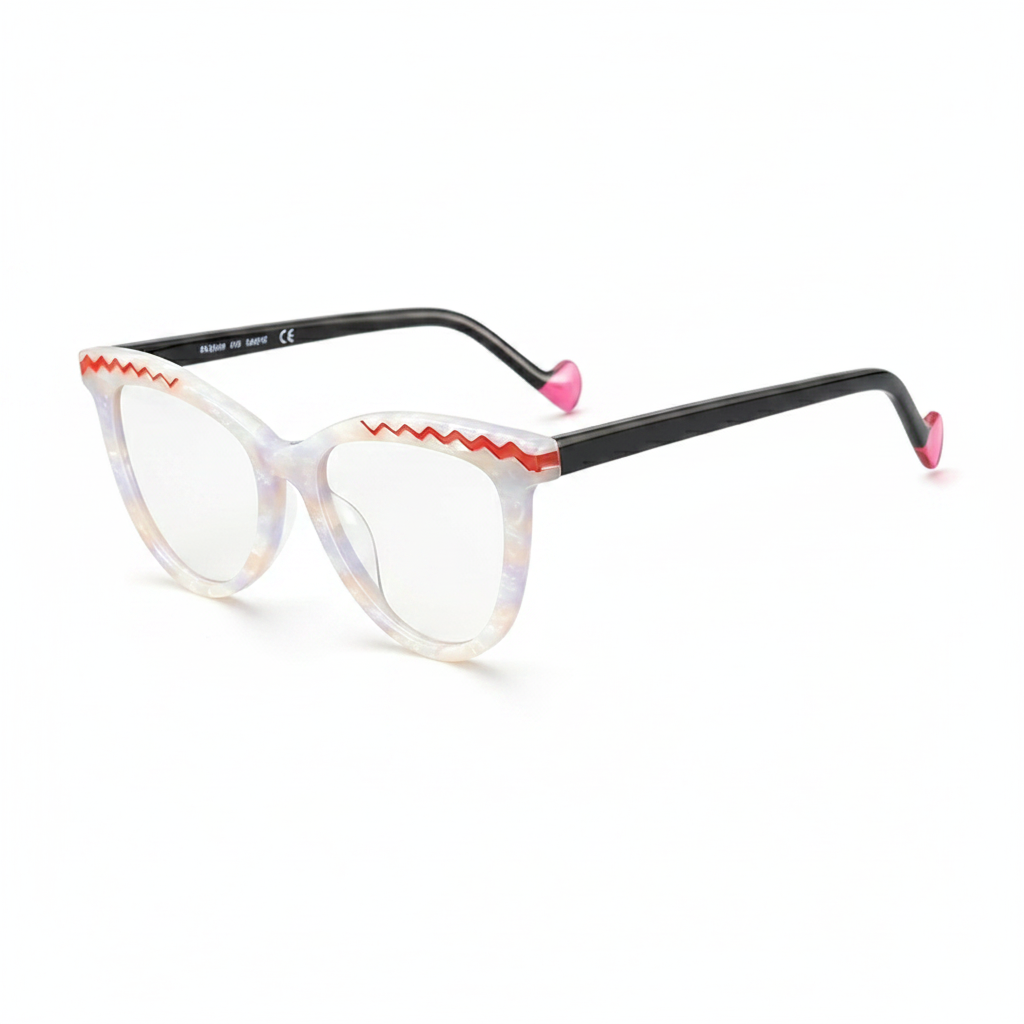 Montature per occhiali da vista Cat Eye in acetato