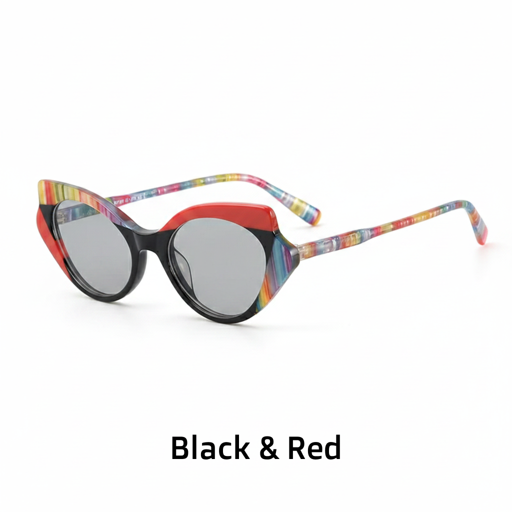 Retro-Cat-Eye-Acetat-Optikrahmen
